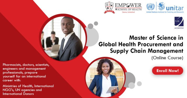 Course Launch: MSc in Global Health Procurement and Supply Chain Management
